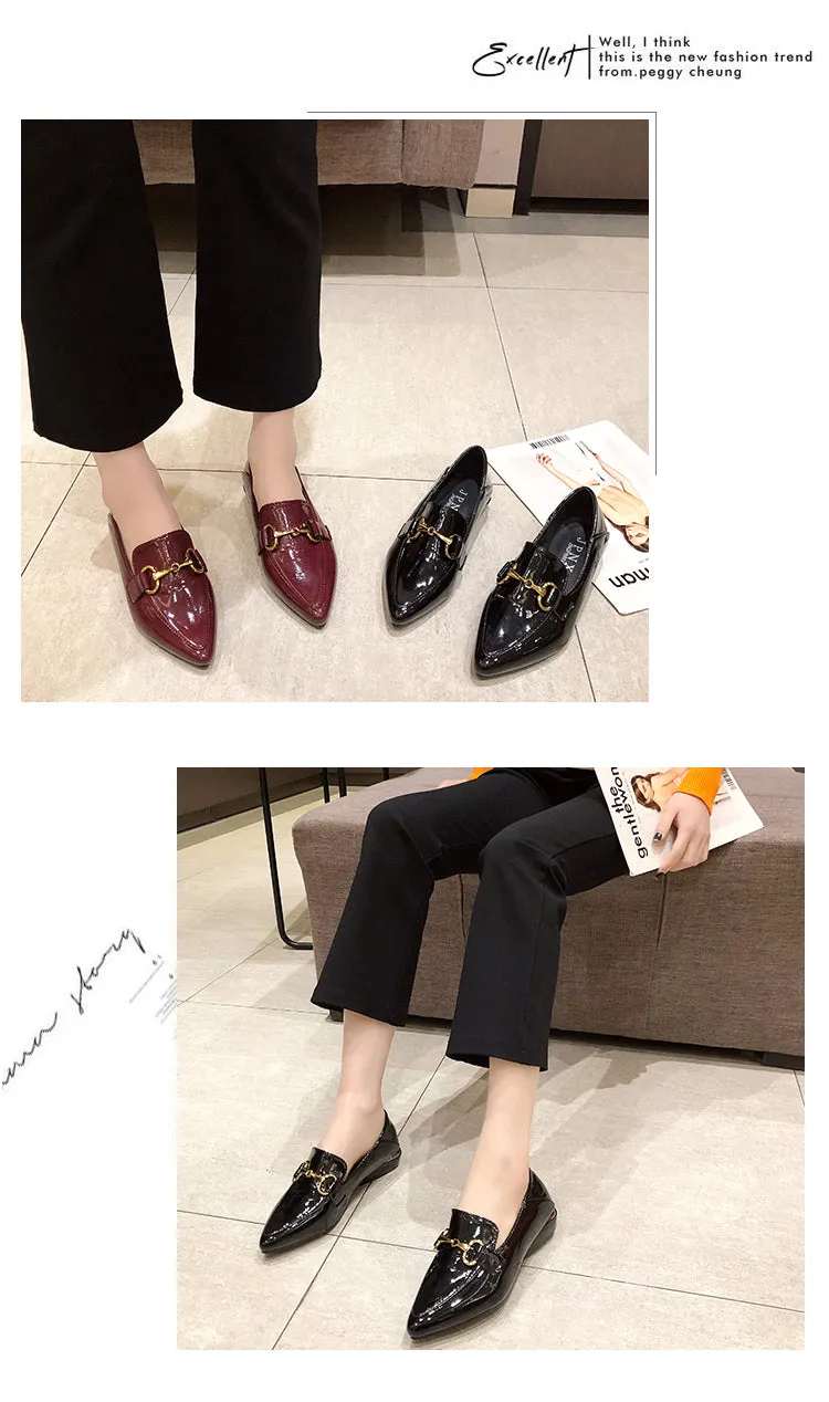 Leather office Shoes Women Spring And Summer 2023 | Brodtica.com