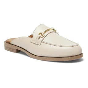 Lena Loafer in Ivory Leather