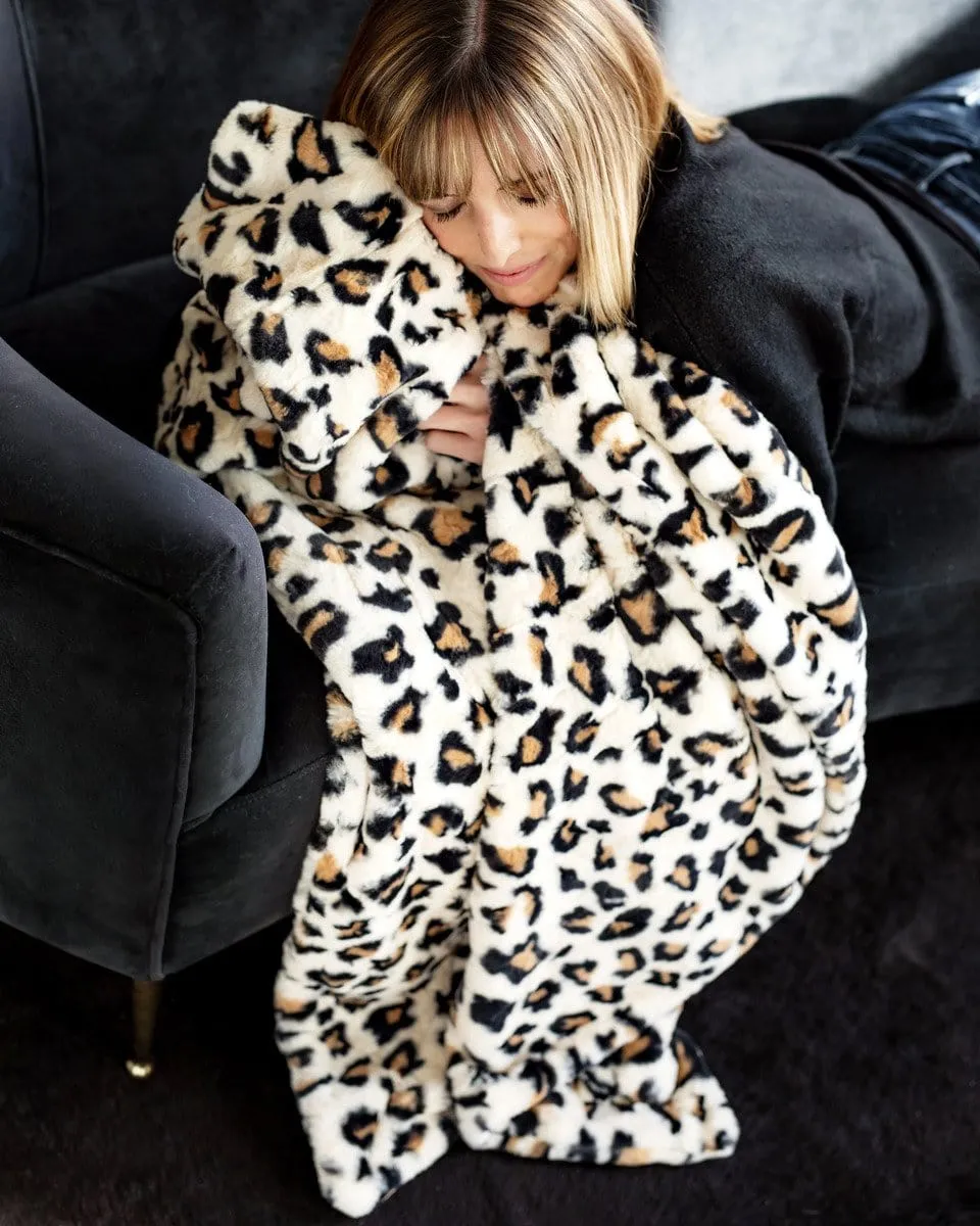 Leo Cream Blanket