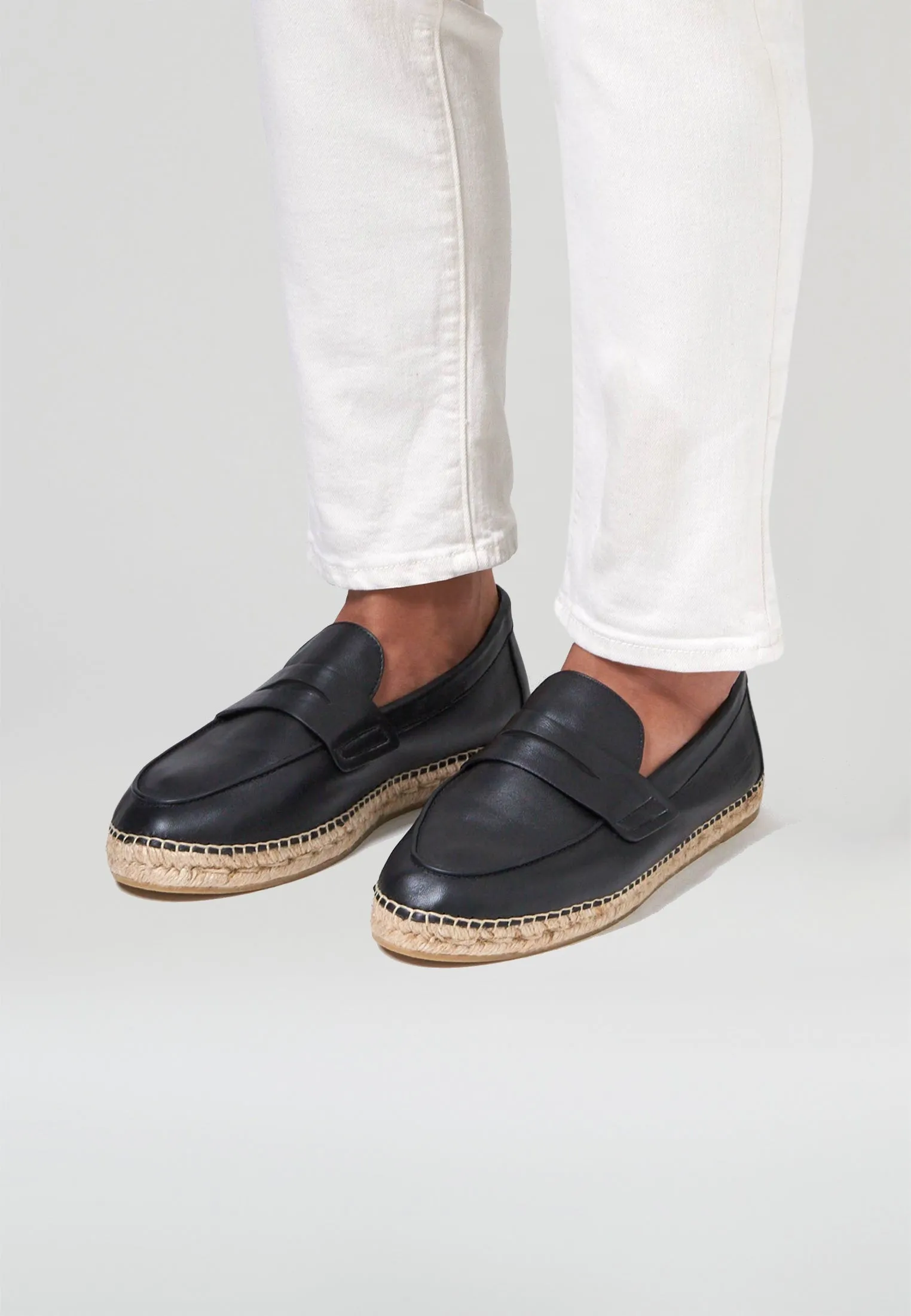 Loafers - Black Leather