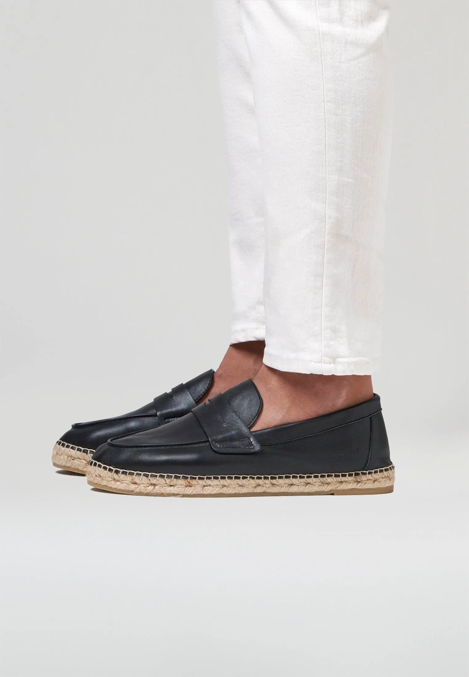 Loafers - Black Leather