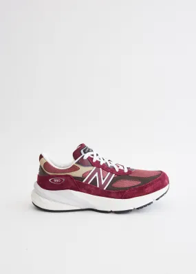 MADE in USA 990v6 'Burgundy' Sneakers