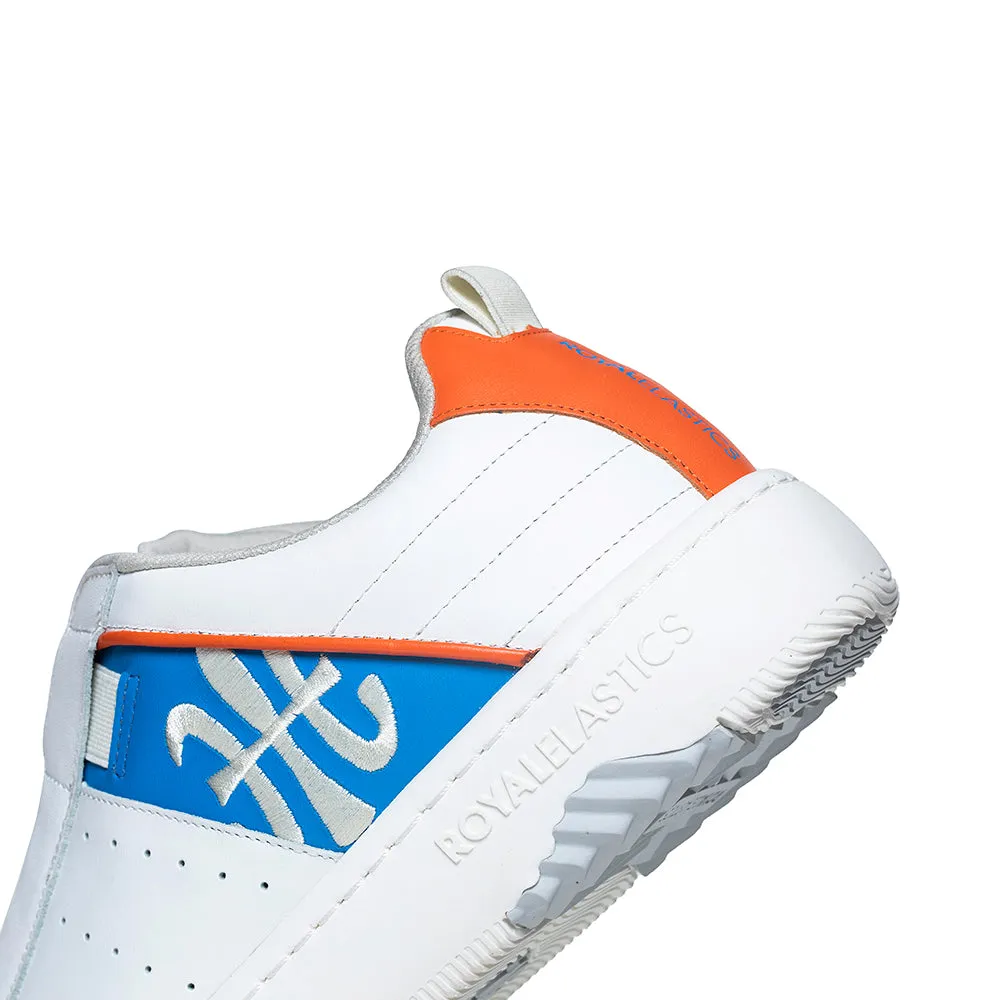 Men's Icon 2.0 Orange White Leather Sneakers 06501-052