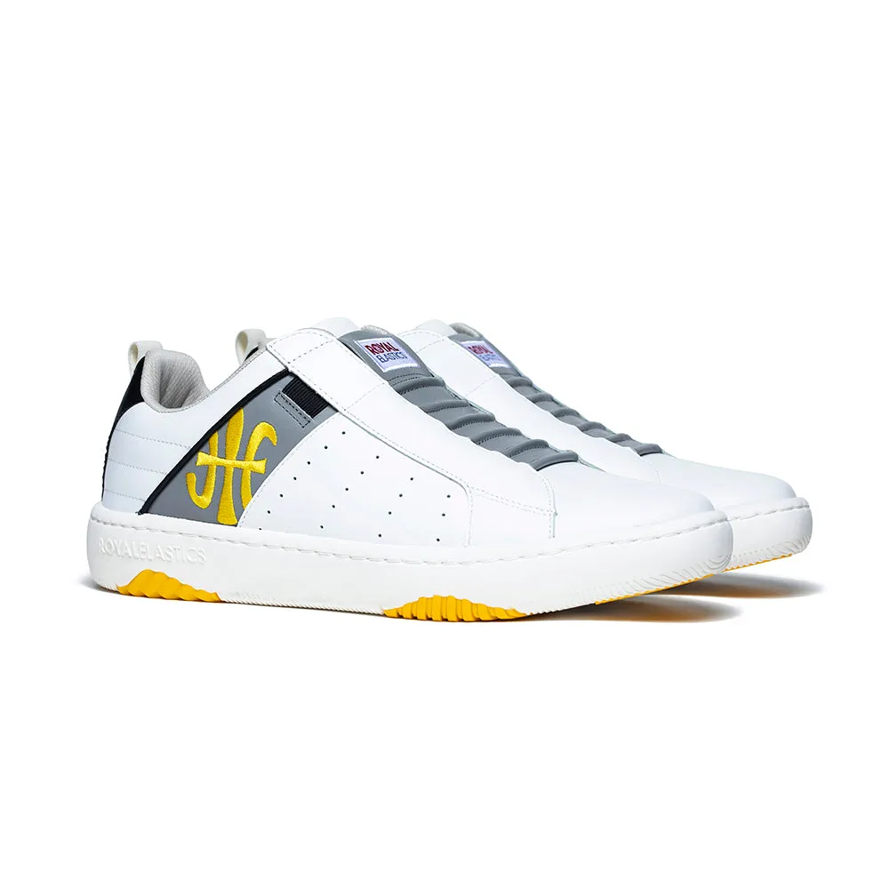 Men's Icon 2.0 Yellow Gray Leather Sneakers 06501-083