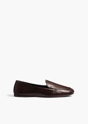 Monroe Loafer in Chocolate Nappa Leather