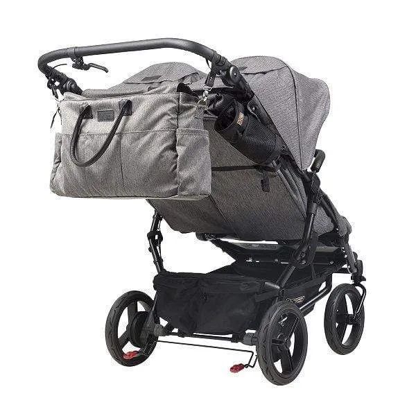 Mountain Buggy Duet Luxury Double Stroller in Herringbone