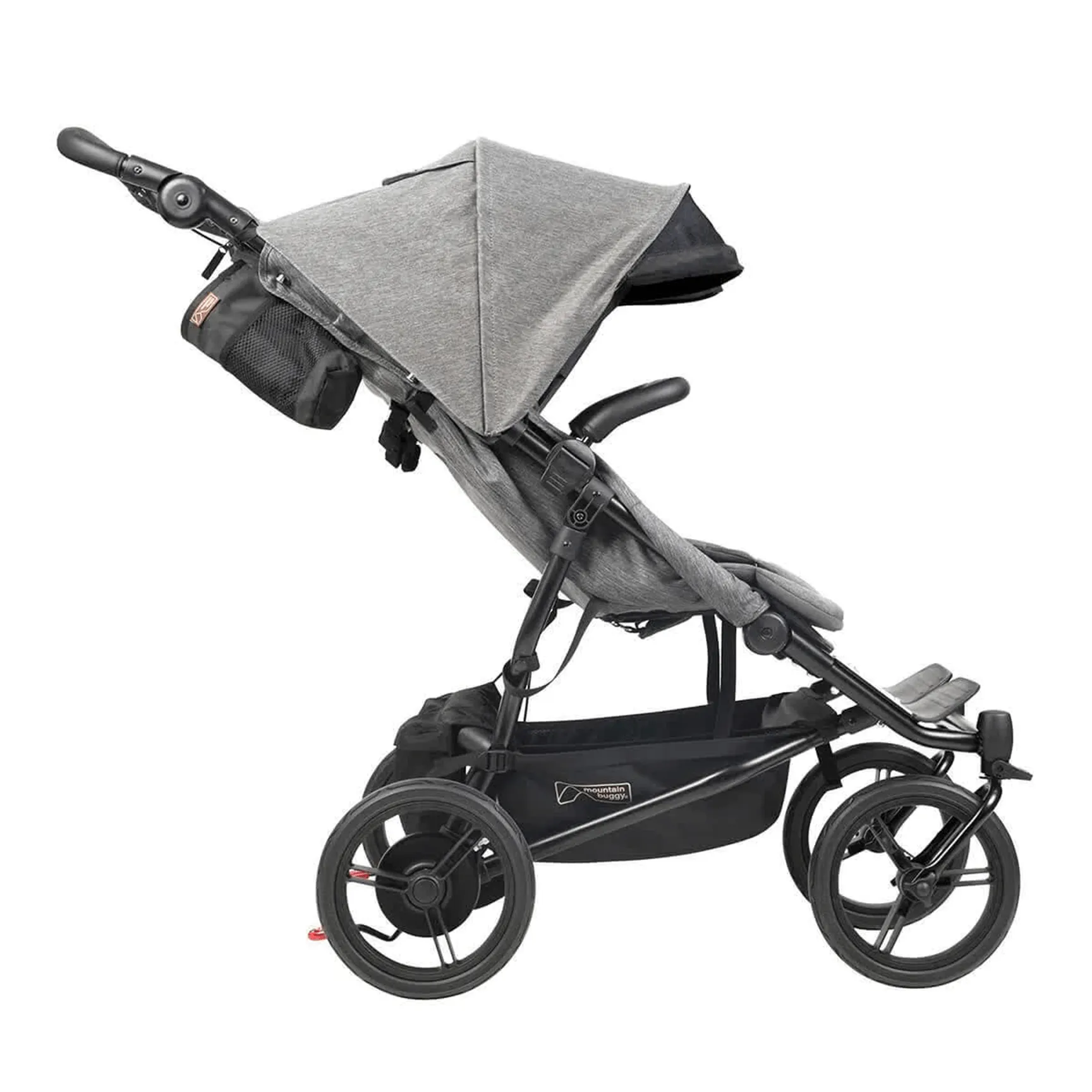 Mountain Buggy Duet Luxury with Satchel in Herringbone