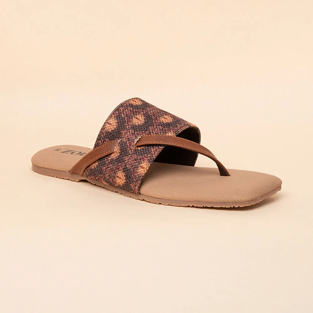 Mysore Garden Side Toe Flats