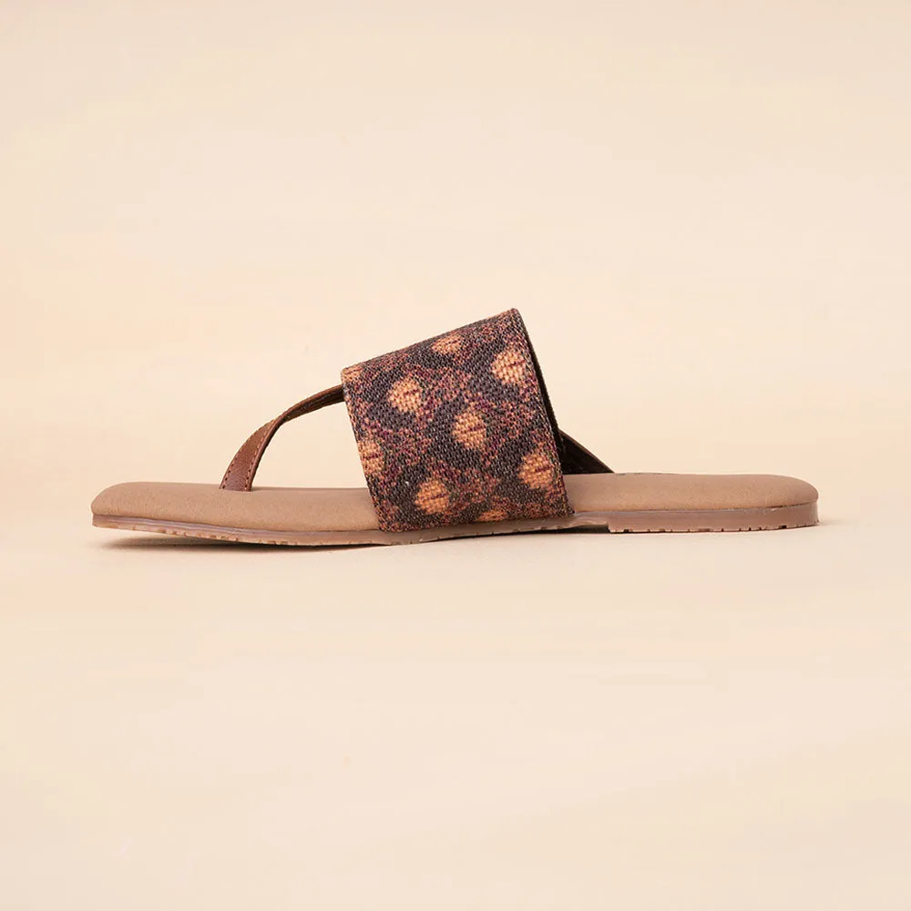 Mysore Garden Side Toe Flats