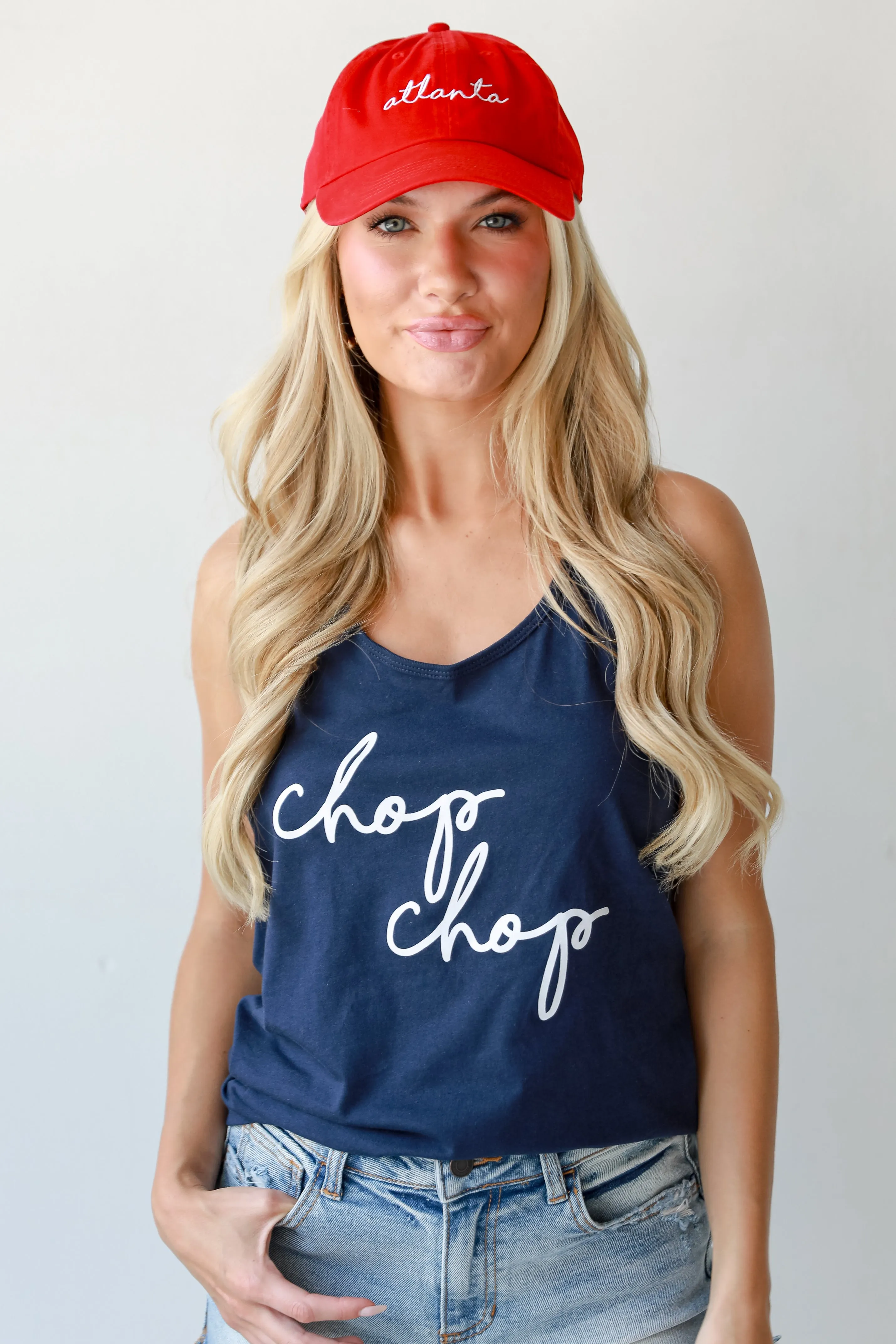 Navy Chop Chop Tank