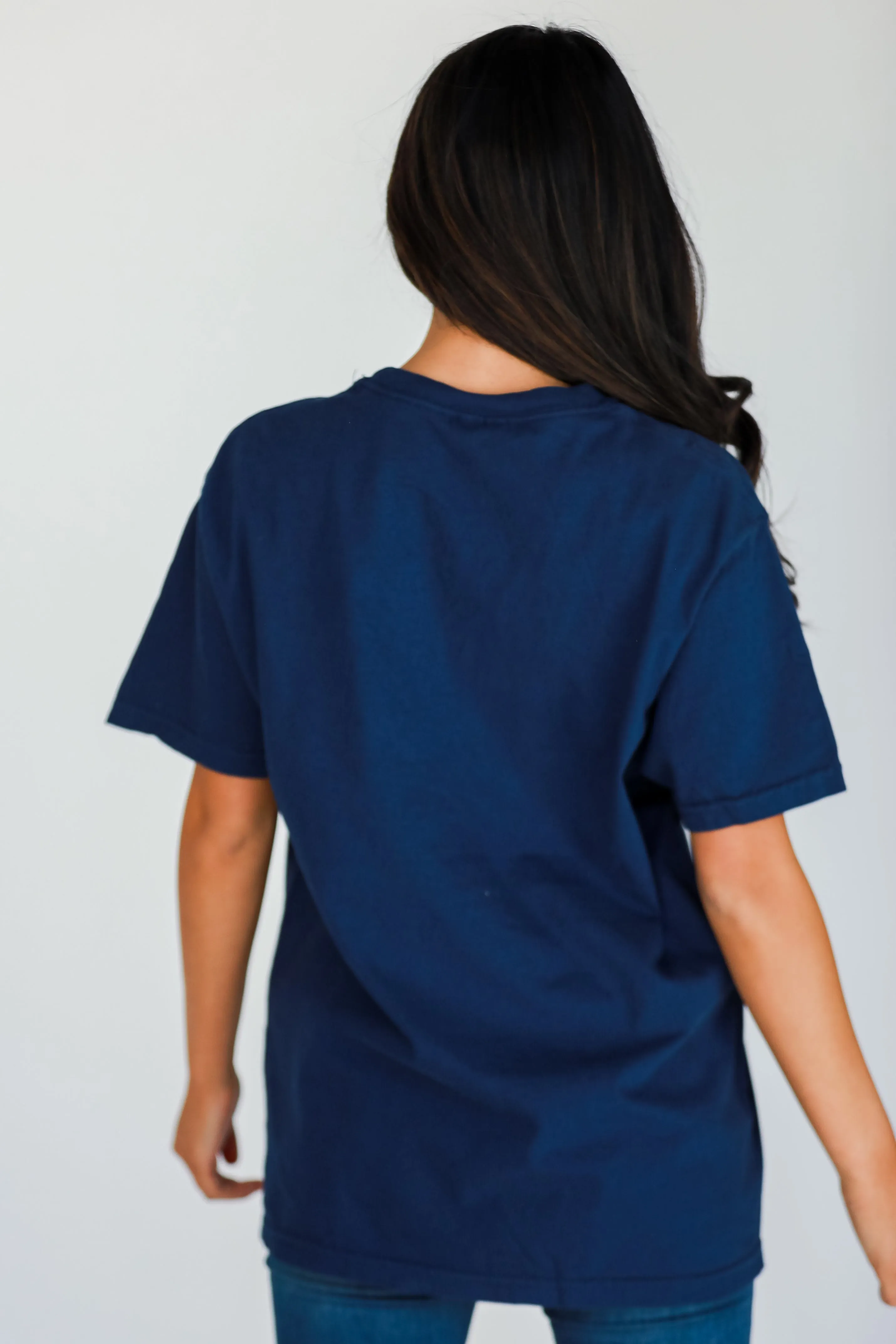 Navy Marietta Tee