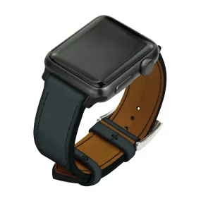 Noreve Saint Tropéz Strap for Apple Watch in Blu Marino