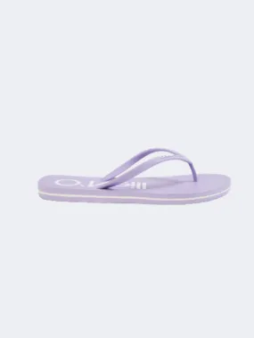 O&#39;Neill Profile Logo Women Beach Slippers Purple Rose