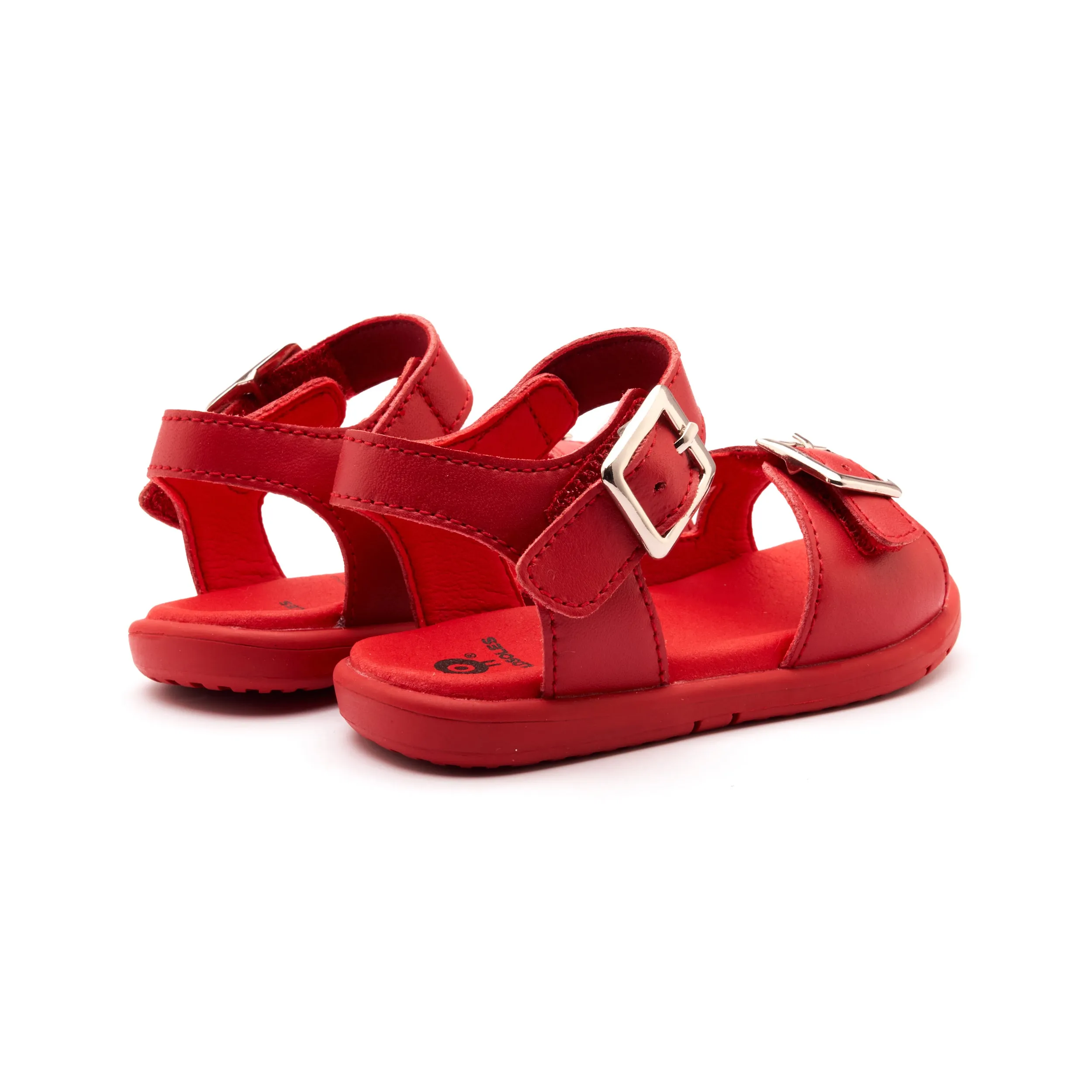 Old Soles Girl's 9503 Fresh Cut Sandals - Rojo / Rojo Sole