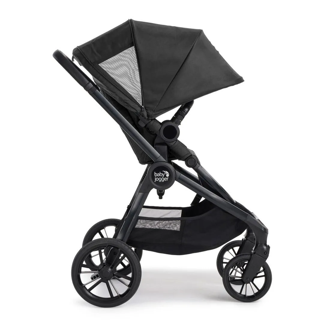 Outlet - Baby Jogger City Sights Stroller   Belly Bar - Rich Black