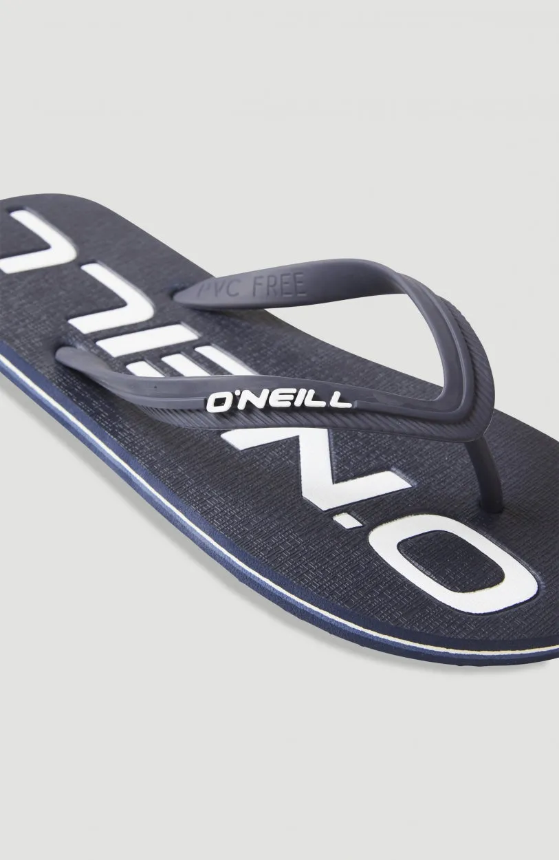 Profile Logo Sandals | Ink Blue