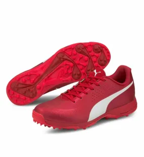 PUMA 20 FH URBAN RED WHITE SUNBLAZE CRICKET SHOES