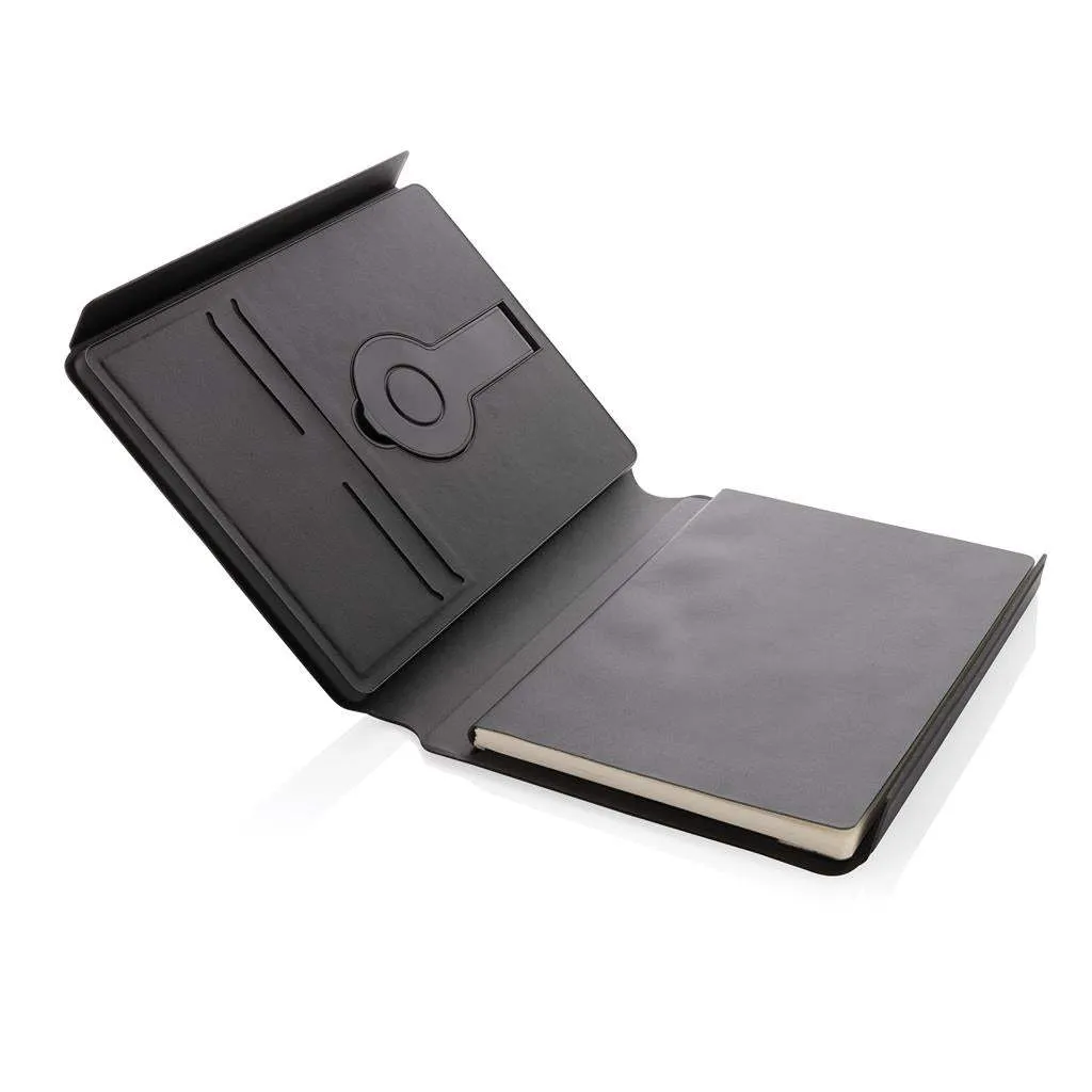 RCS rePU Notebook with 2-in-1 Wireless Charger