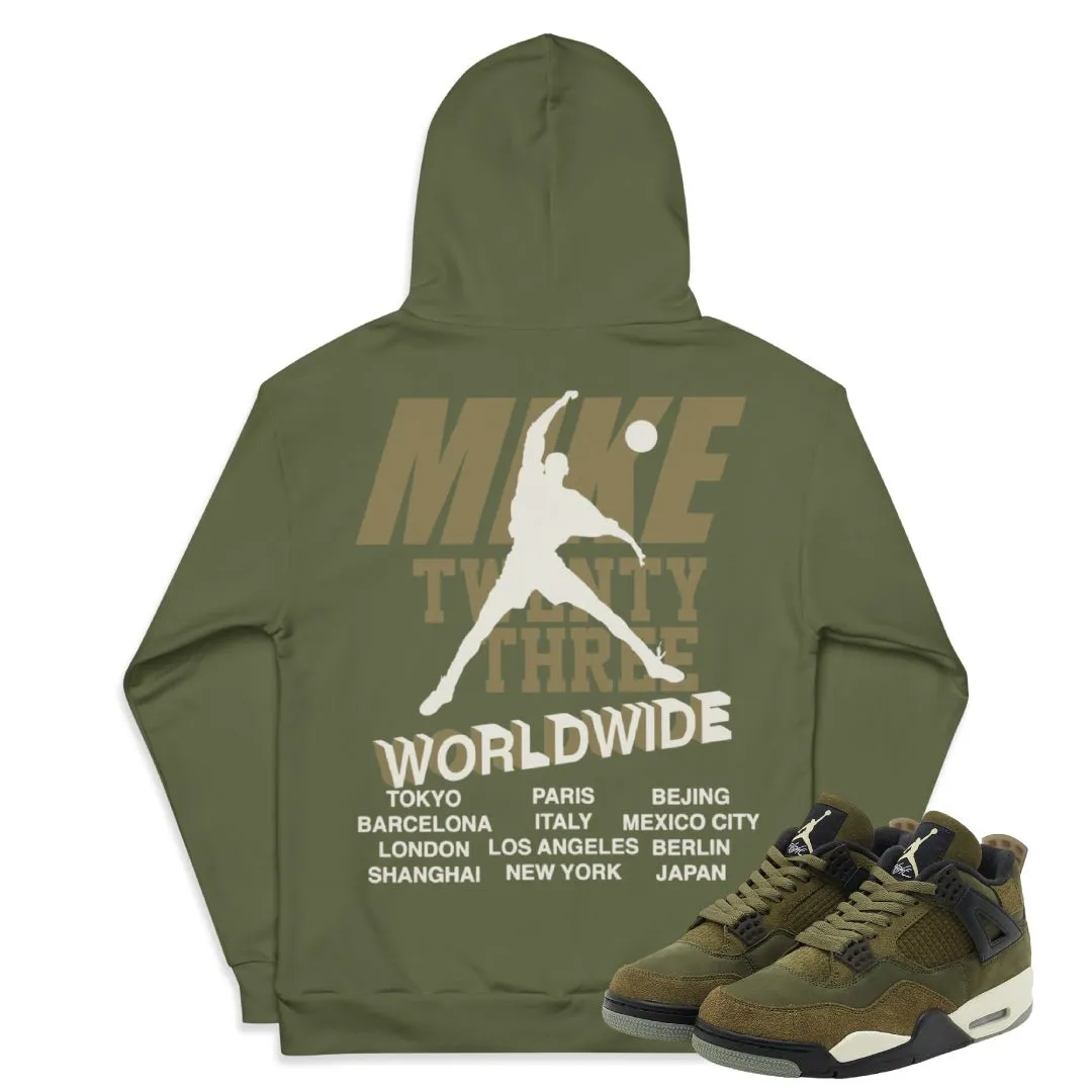 RETRO 4 CRAFT "WORLDWIDE" HOODIE