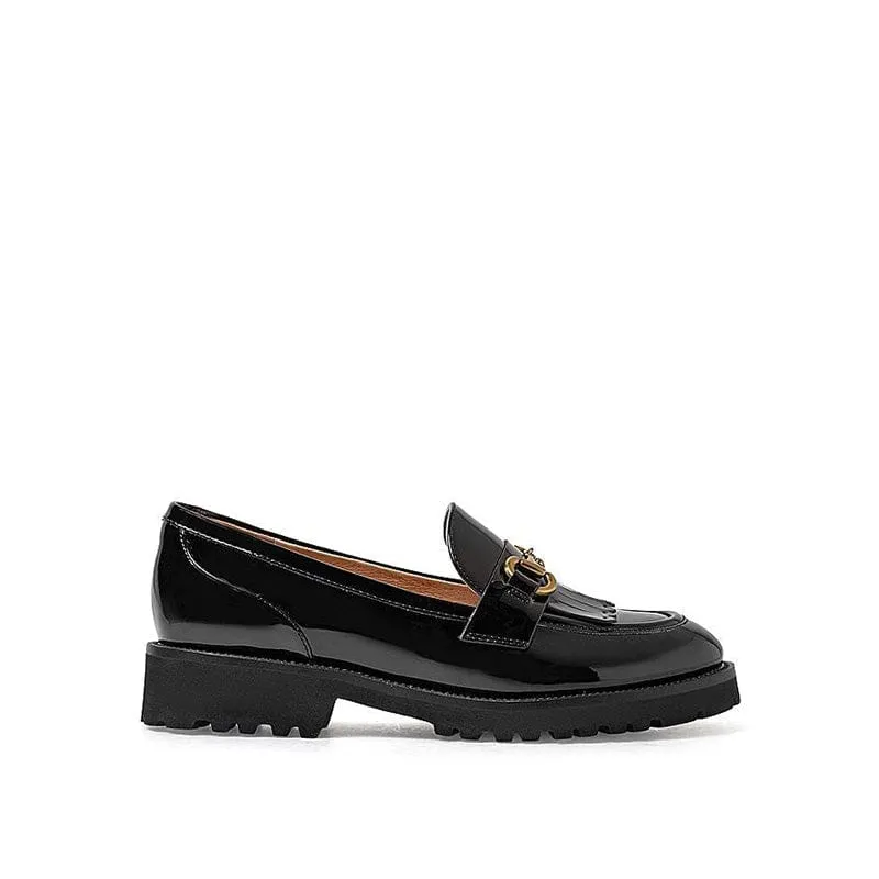 Retro Temperament England Loafers