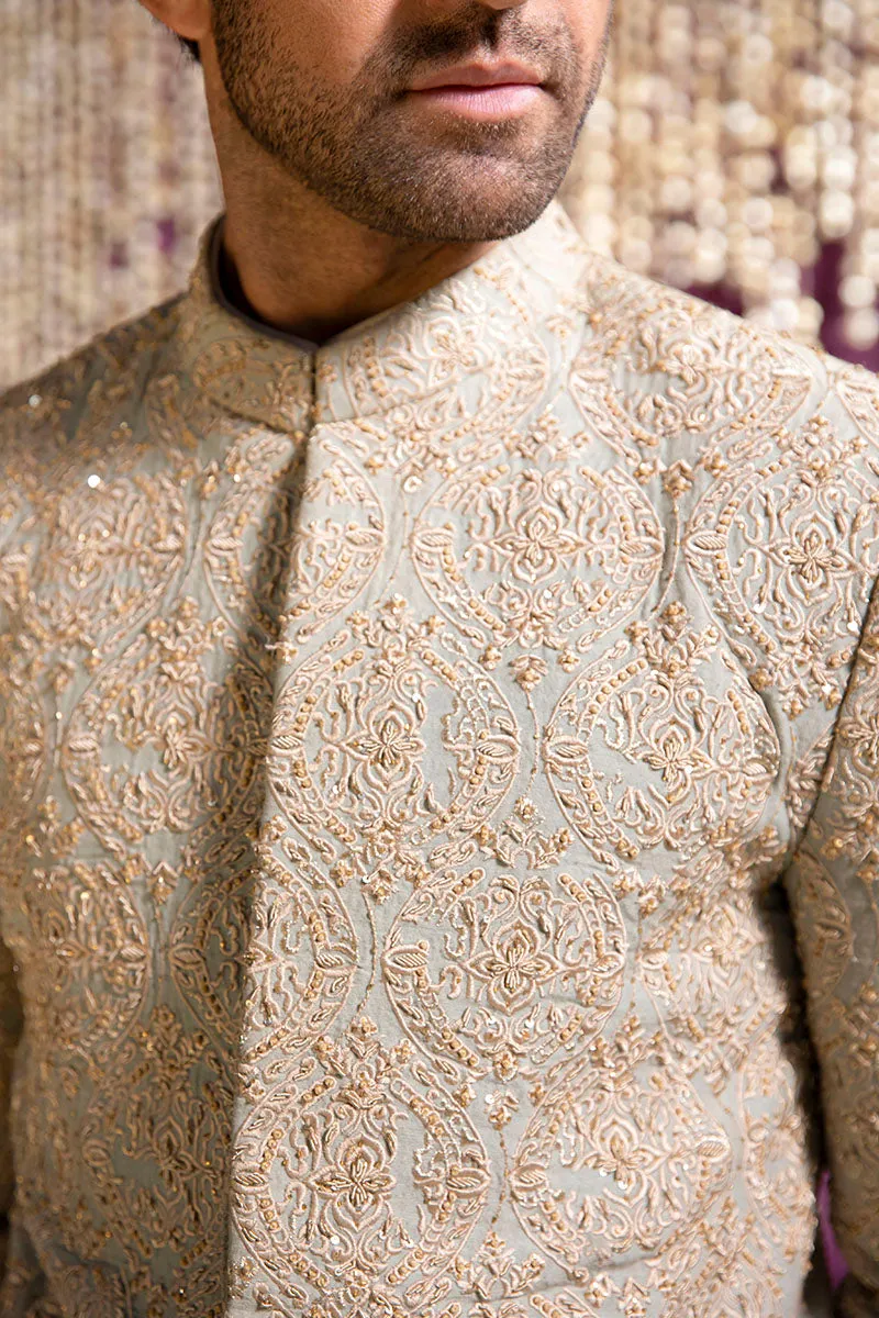 SAGE GREEN SHERWANI