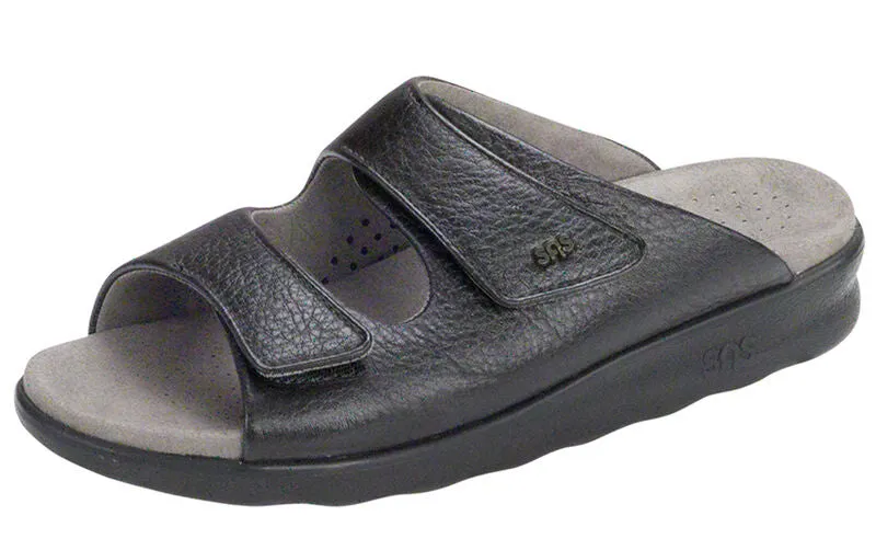 SAS Women's Cozy Slide Sandal BLACK