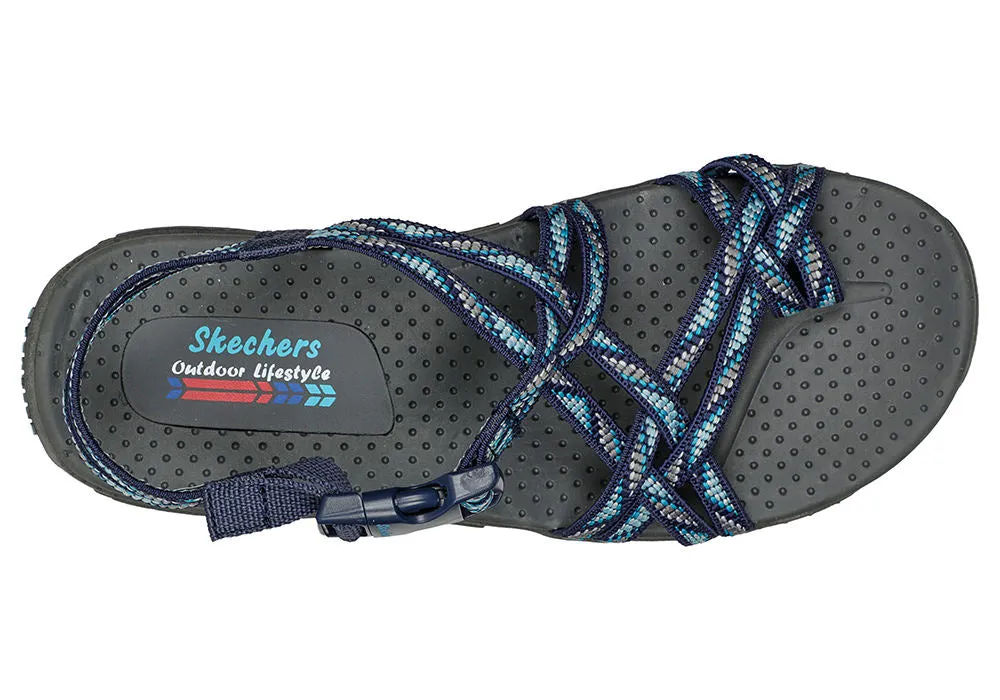 Skechers Womens Reggae Trail Grazer Navy