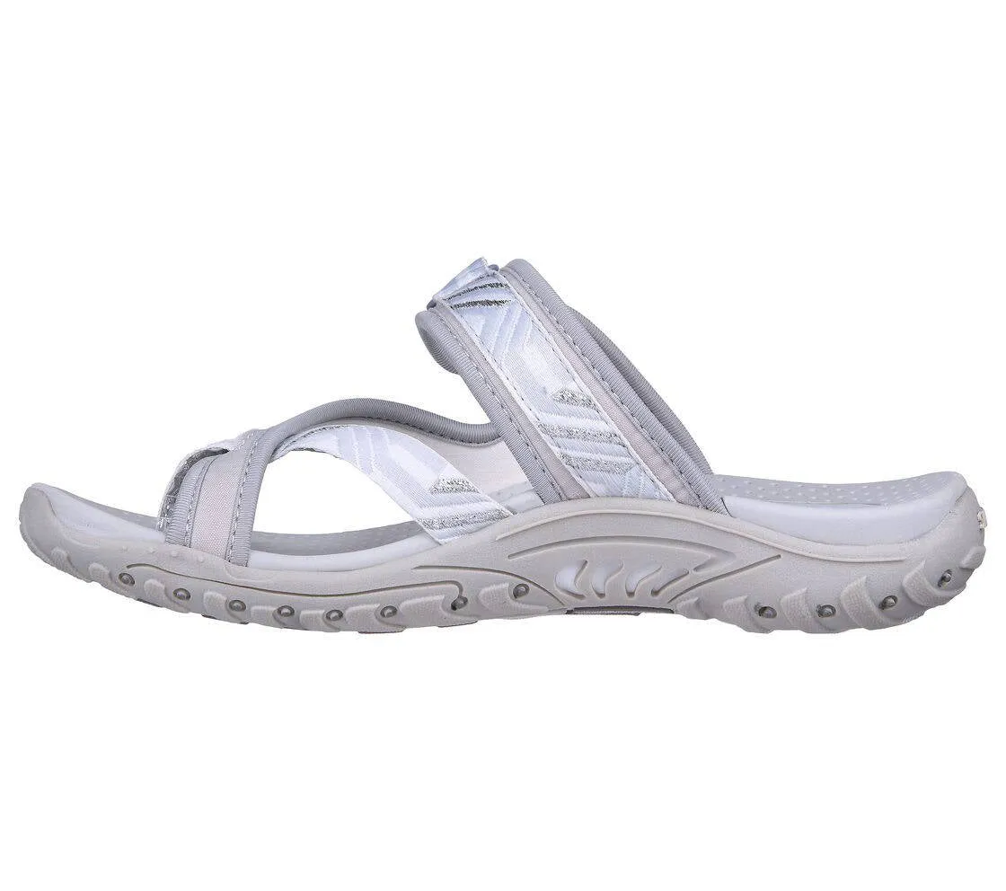 Skechers Womens Reggae Vibrancy Light Grey