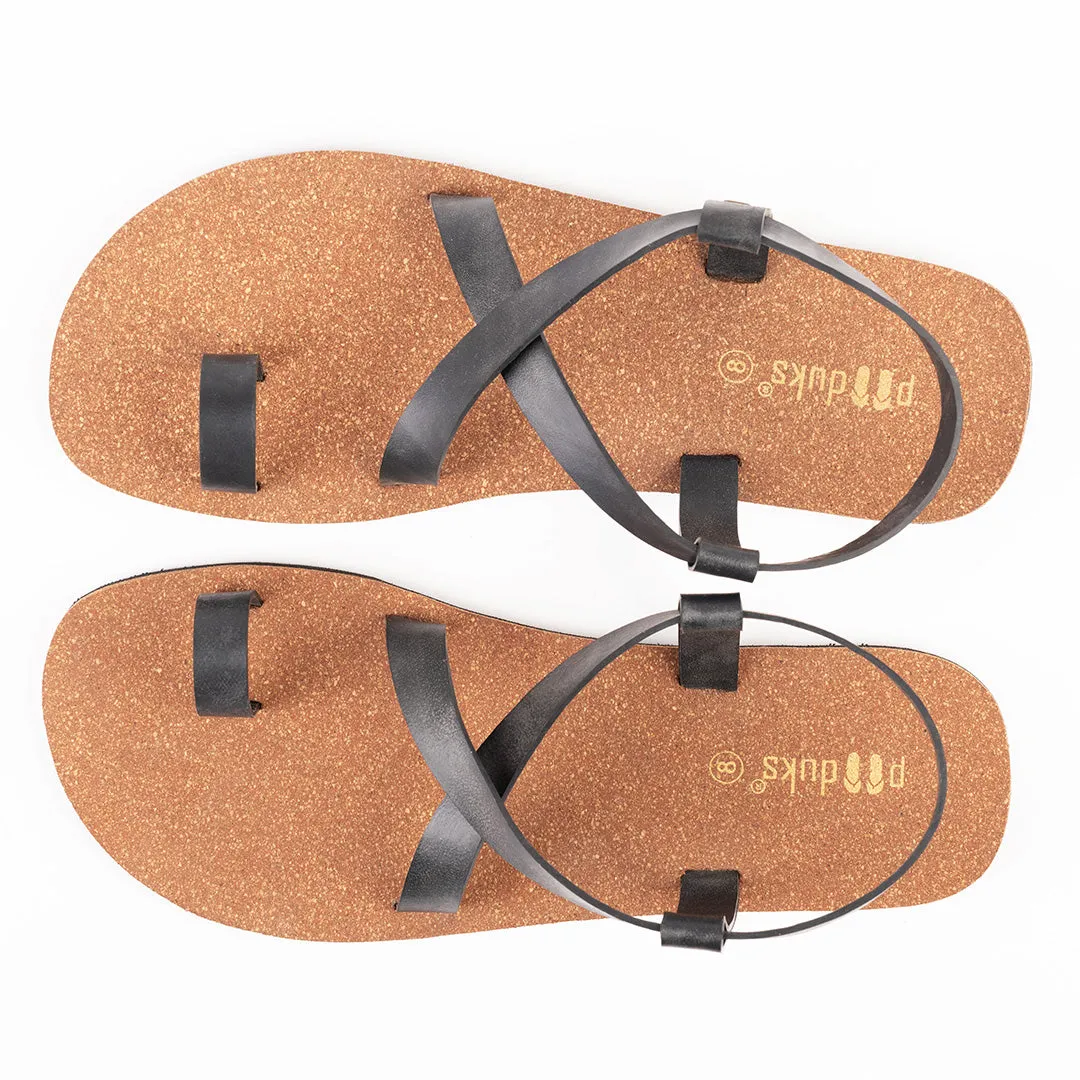 Sko Slingback Cork Sandals Men