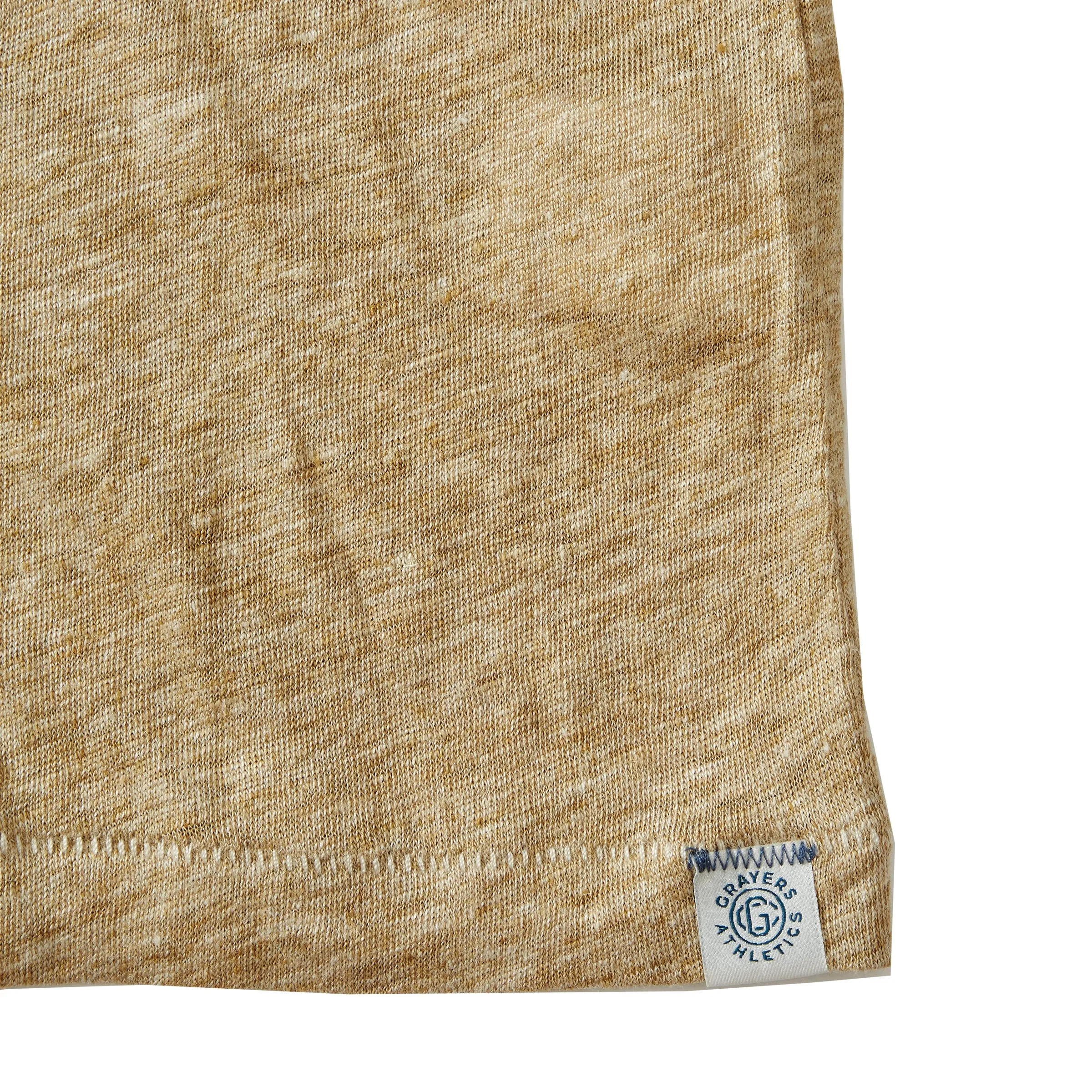 Soldano Linen Pocket Tee - Gold (Final Sale)