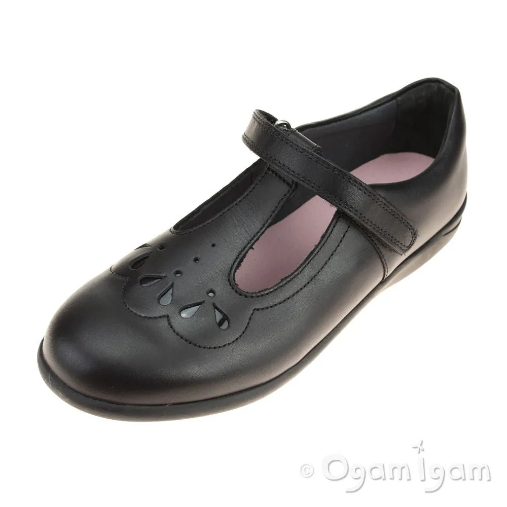 Start-rite Poppy Girls Black School Shoe