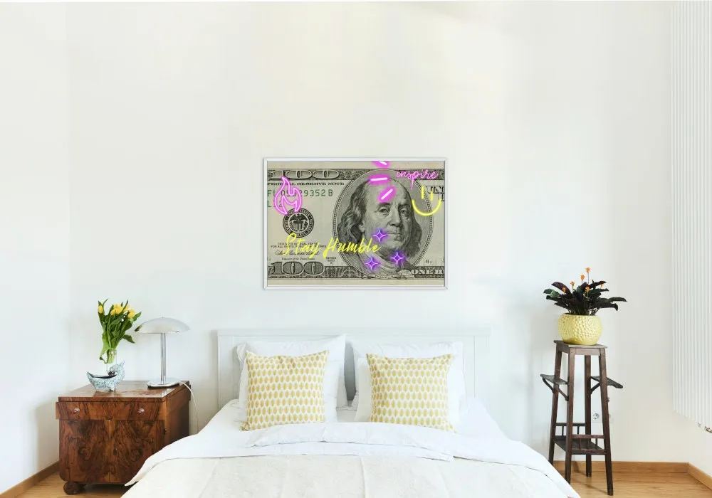 Stay Humble Graffiti Money Poster INSTANT DOWNLOAD Art Print, Urban Decor, Hypebeast, Horizontal Wall Art, Graffiti Wall Art