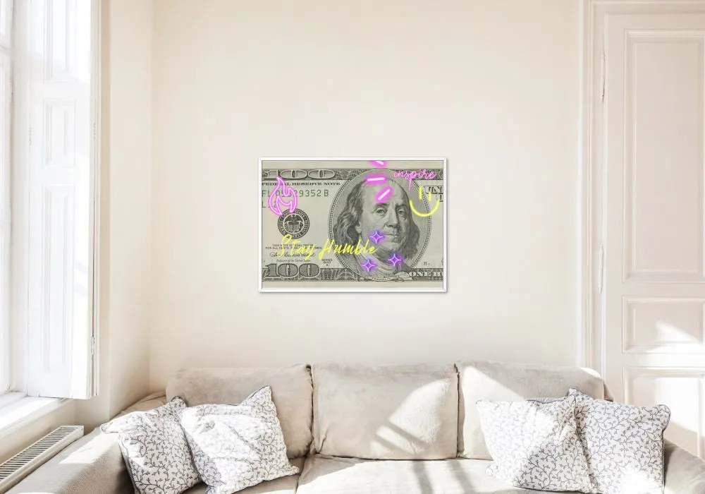 Stay Humble Graffiti Money Poster INSTANT DOWNLOAD Art Print, Urban Decor, Hypebeast, Horizontal Wall Art, Graffiti Wall Art