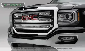 T-REX Upper Class Series, 2 Piece Overlay Grilles - Polished - 2016-2018 GMC 1500 not SLT