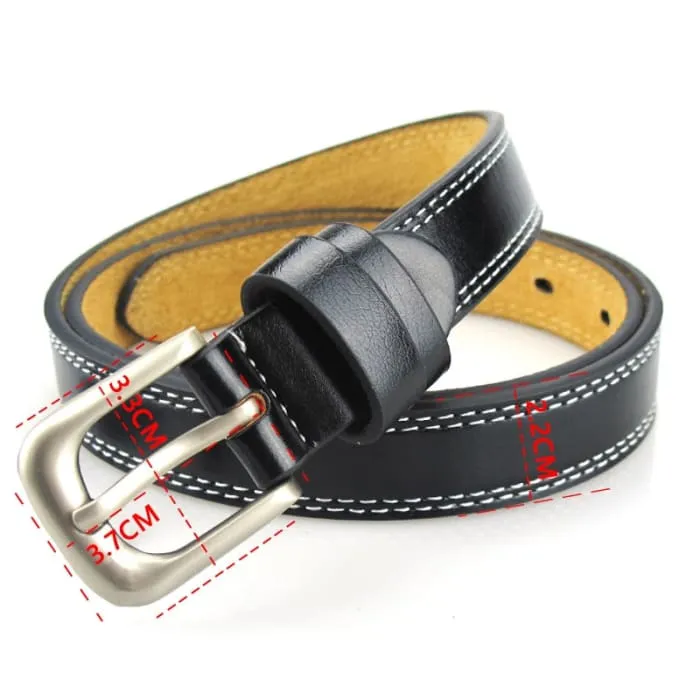 Top Quality Genuine Leather Luxury Female Belts