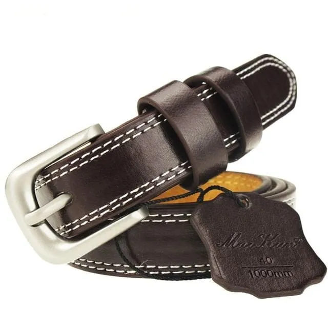 Top Quality Genuine Leather Luxury Female Belts