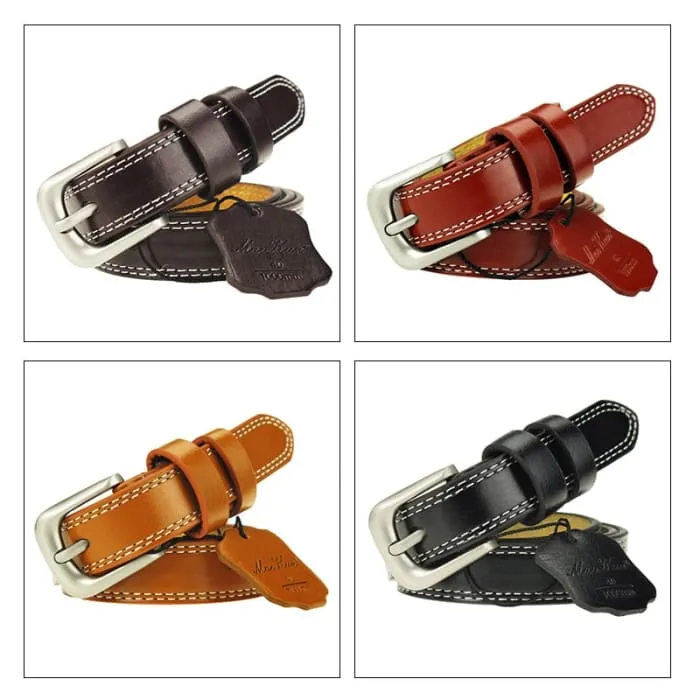 Top Quality Genuine Leather Luxury Female Belts