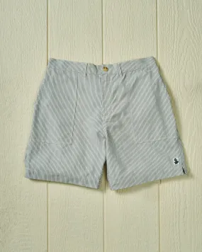 Ventura Short in Pin Stripe Canvas