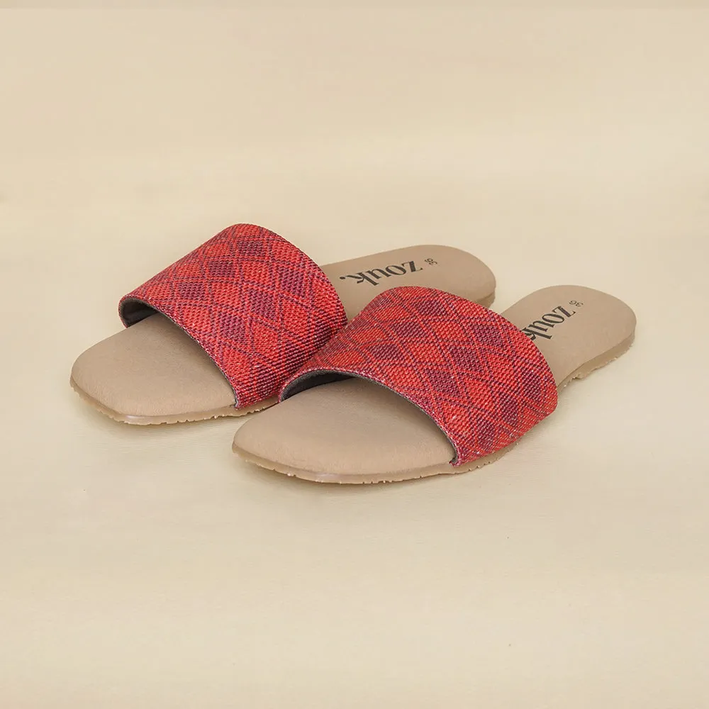 Wadiyar Diamond Casual Flats