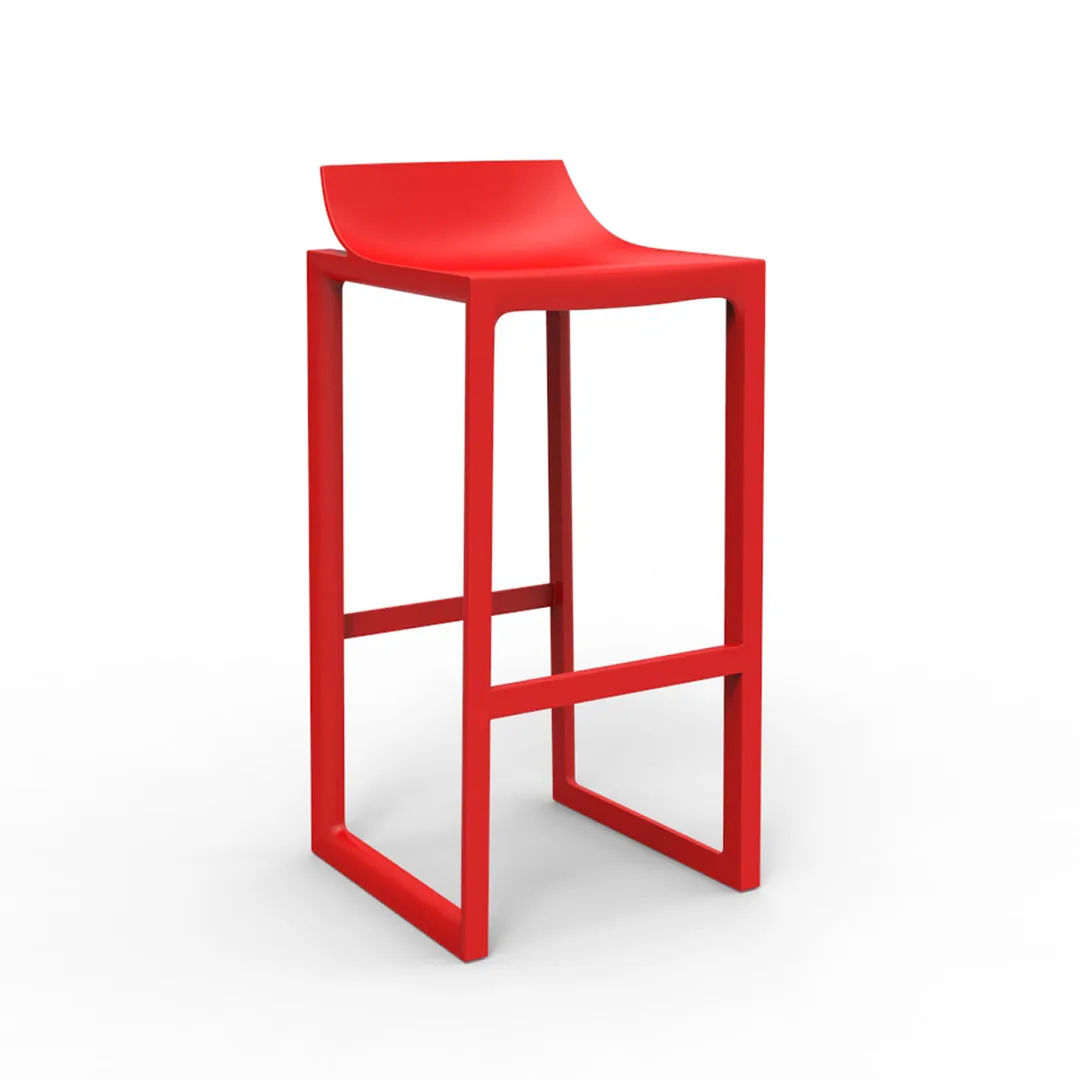 Wall Street Bar Stool (Set of 2) - Modern Patio Furniture