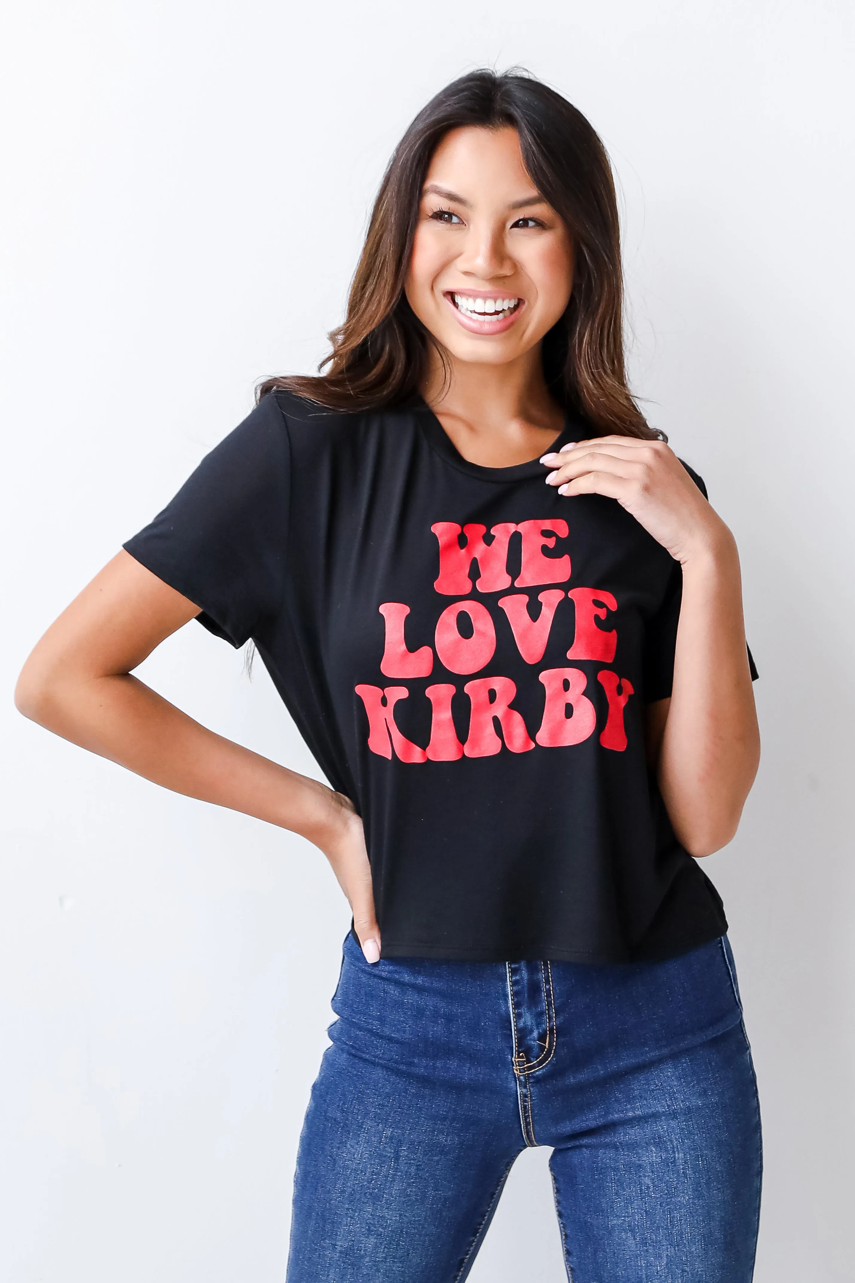 We Love Kirby Cropped Tee