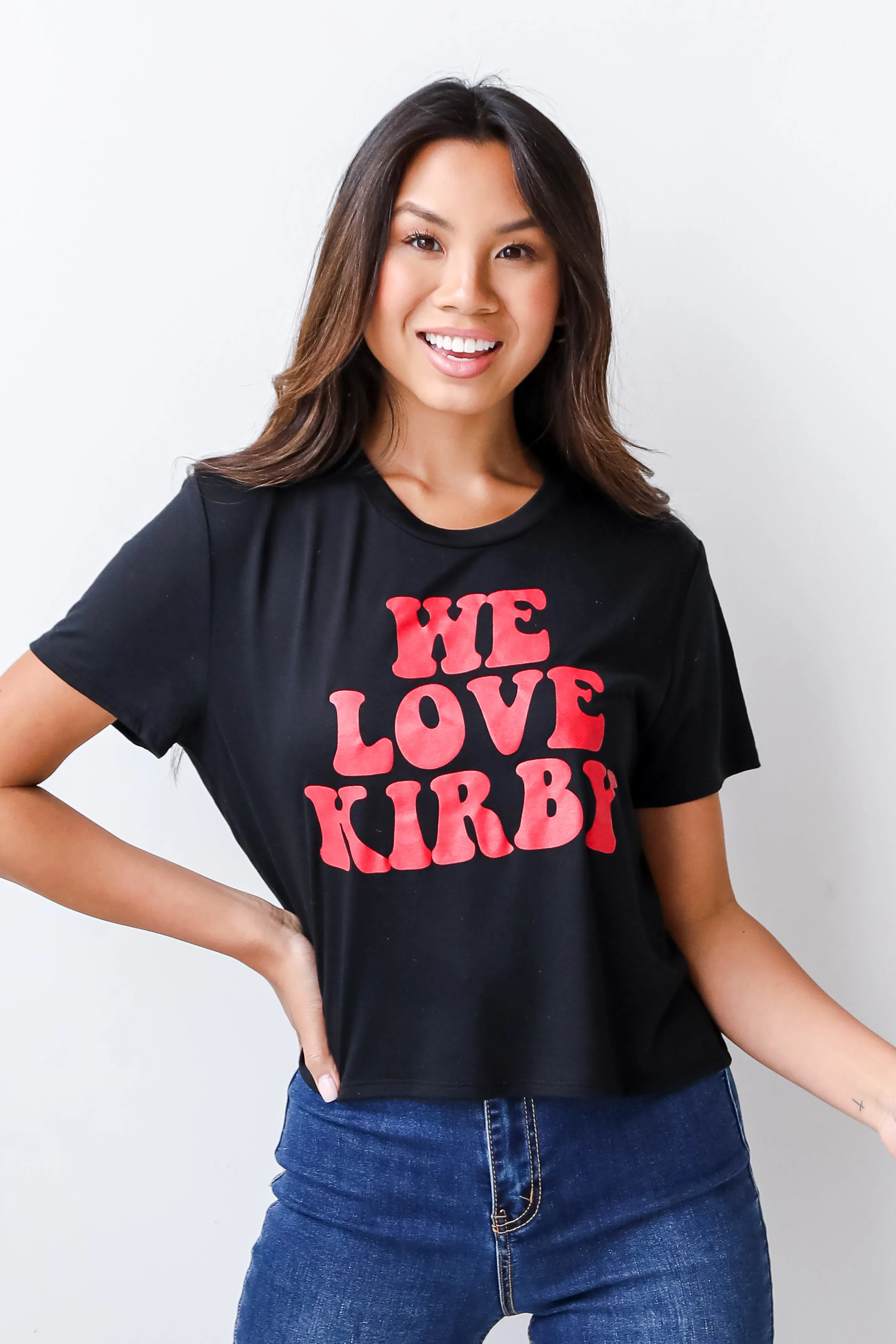 We Love Kirby Cropped Tee