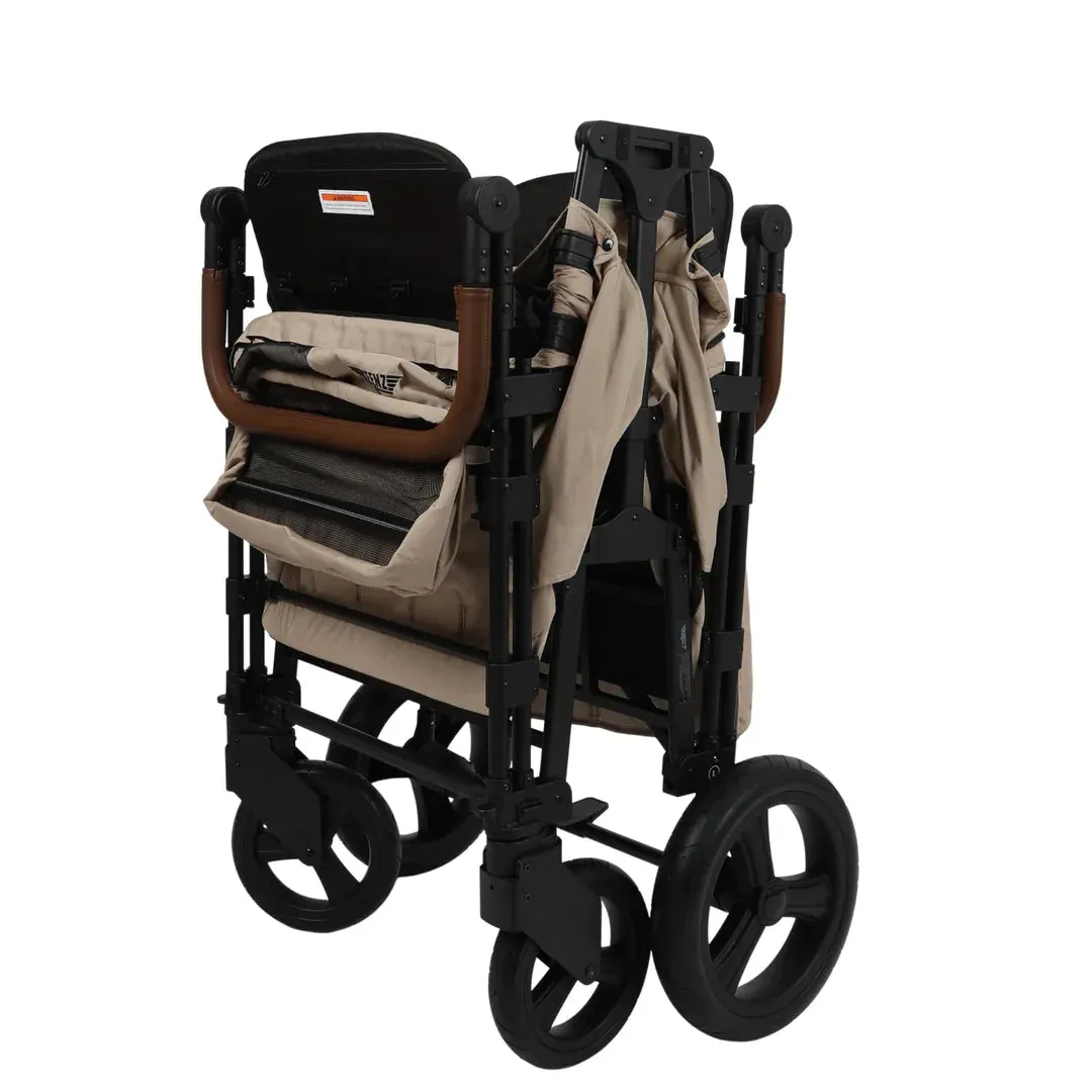 XC Luxury Comfort 2 Passenger Stroller Wagon - Mocha