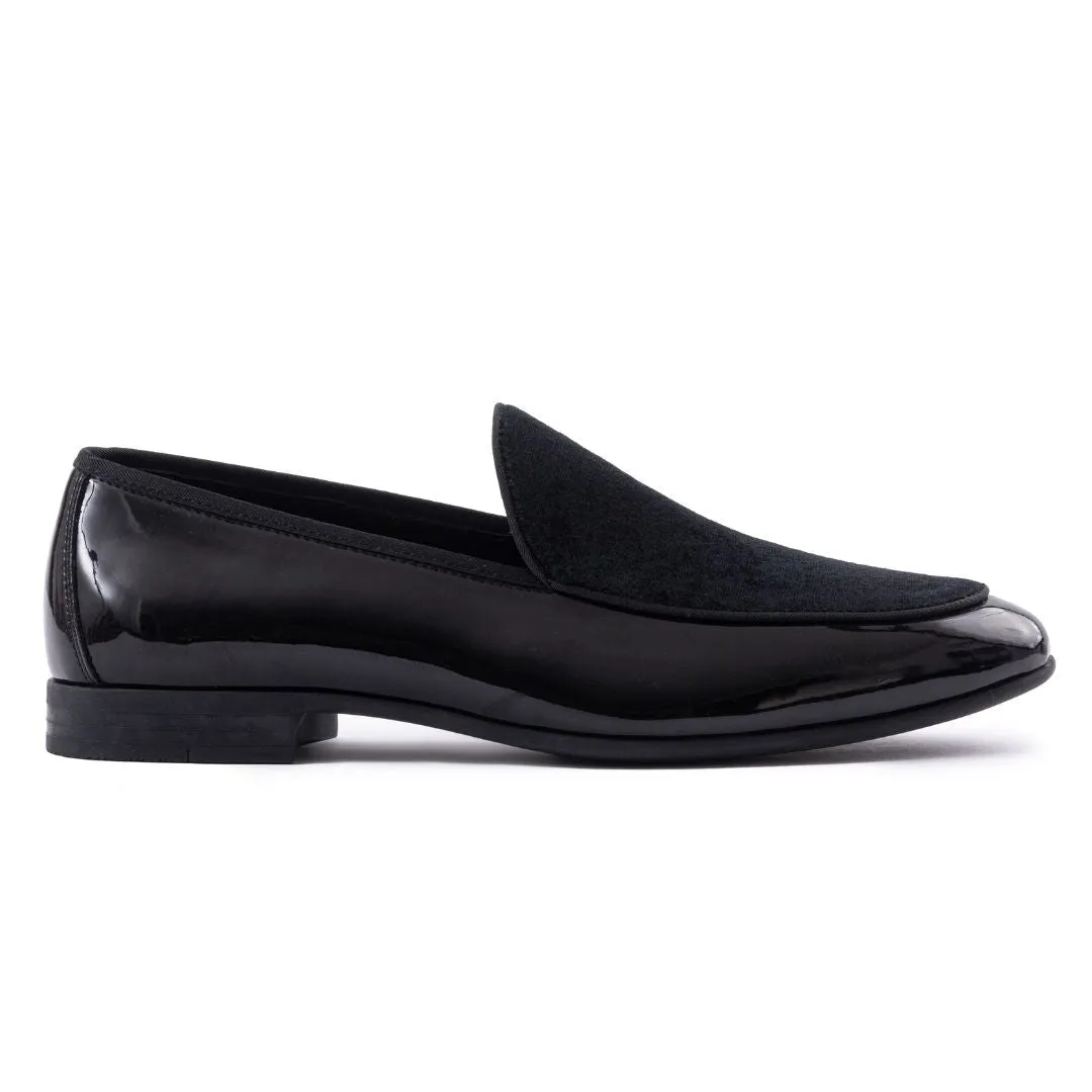 ZARA LEATHER FINISH LOAFERS 2614-820-040-BLK